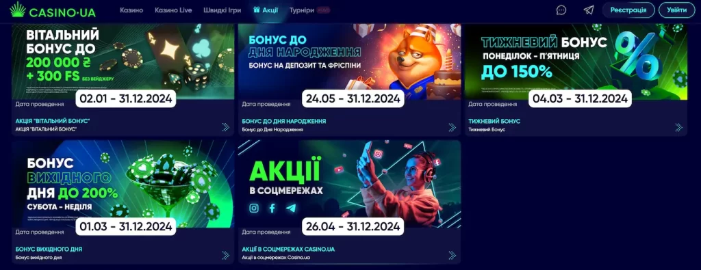 Бонусы Космолот